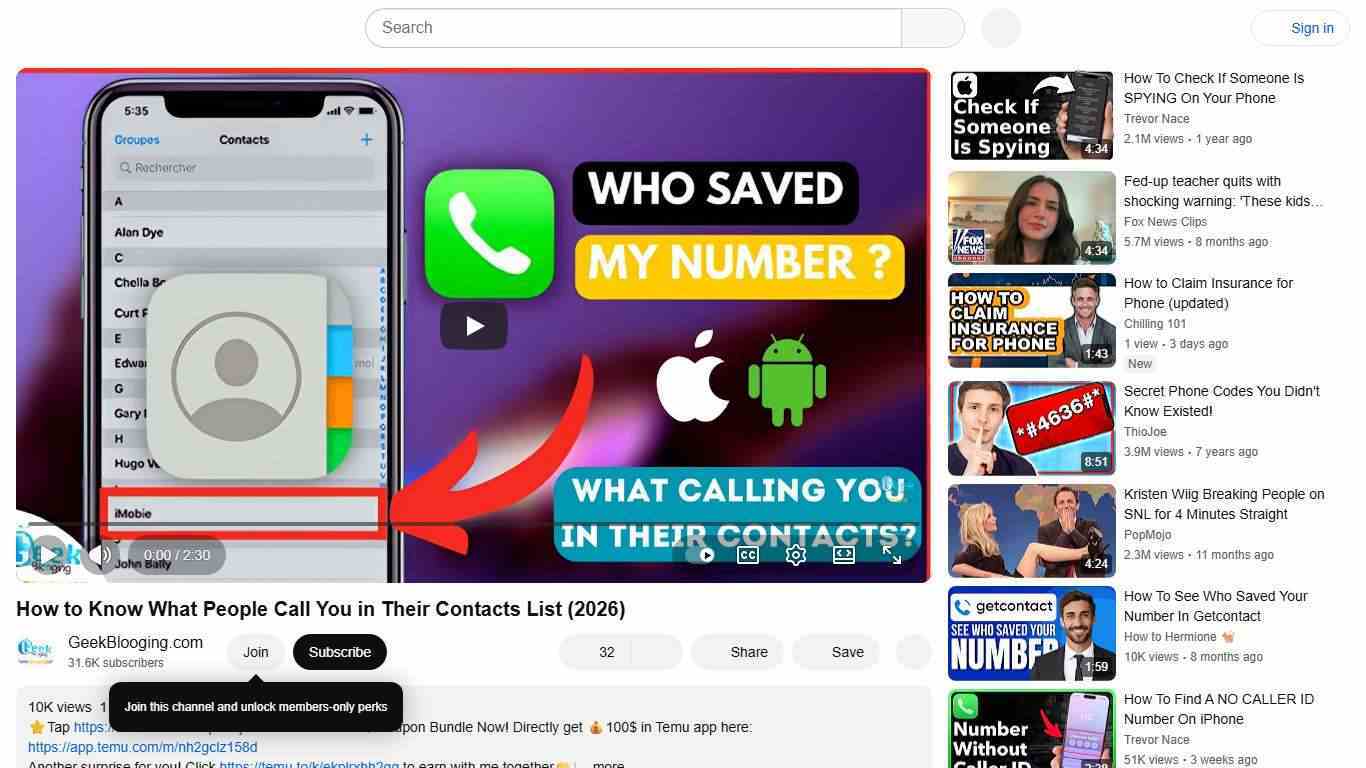 How to Know What People Call You in Their Contacts List (2026) - YouTube